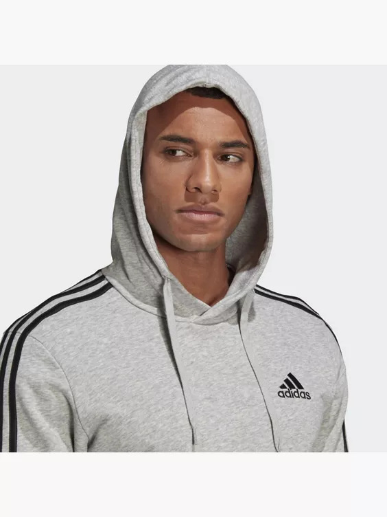 Adidas Essentials 3-Streifen Hoodie – Bild 2