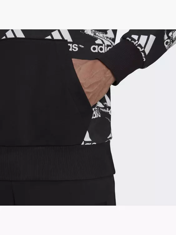 Adidas Essentials Brandlove French Terry Hoodie – Bild 2