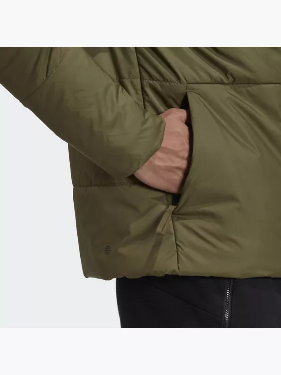 Adidas BSC 3-Streifen Hooded Insulated Jacke – Bild 2