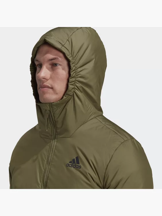 Adidas BSC 3-Streifen Hooded Insulated Jacke – Bild 3