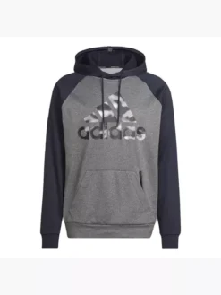 Adidas AEROREADY Game And Go Camo Logo Hoodie