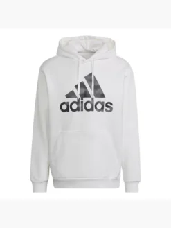 Adidas Essentials Camo Print French Terry Hoodie